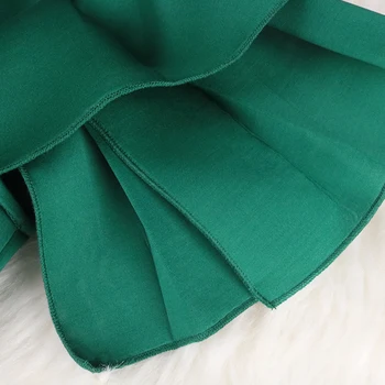 Šalies Moterų Maxi Suknelė Smaragdas Žalia Trumpas Apsiaustas Rankovės Raukiniai Seksualus Aukštos Ritininės Slim Fit Suknelė Kalėdų Vakarienė, Naktiniai Drabužiai