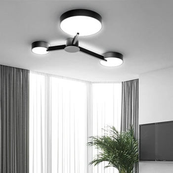 Šiaurės šalių šiuolaikinės minimalistinės kūrybos gyvenamojo kambario, valgomojo, miegamojo lempa asmenybės LED Beidou lubų lempa