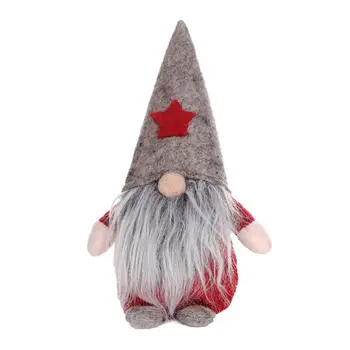Švedijos Santa Nisse Šiaurės Elf Statulėlės Ilga Barzda Nuolatinis Pliušinis Gnome Lėlės Kalėdų Namo Atostogų Papuošalai