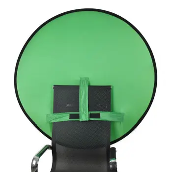 Žalia Ekrano Fonas Foto Fone Portable 2.5 ft Foto Video Studija kėdė Apvalios Nešiojamas Atšvaitas Spalvų