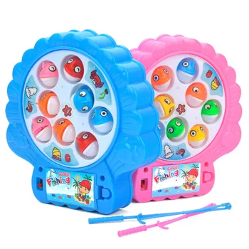 Žvejybos Žaislai Vaikams Garsai Montessori Fishpond Žuvų Modelį, Sportas, Vaikams, vaikų Žaidimo Švietimo Žaislas Internative Įgūdžių Žaislą Dovanų
