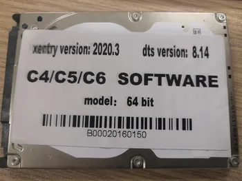06-2020V Naujausias visą programinę įrangą MB STAR C4/C5/C6/C3 SSD/HDD Programinės įrangos Versija 06/2020 Tilptų dauguma nešiojamas D630/CF19/CF31/x201 ebs.