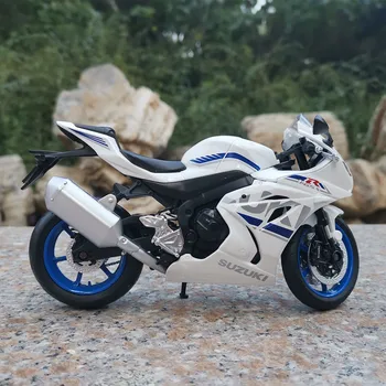 1:12 Diecast Motociklo Modelis Žaislas F-Suzuki GSX-R1000 Sporto Dviračiu Surinkimo