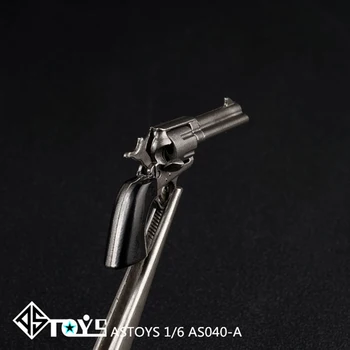 1/6 Patikimesnis Accessoty Colt Revolveris pistoletas Pistoletas Ginklas Modelio Juodos/Sidabro/Aukso Spalvos, 12 