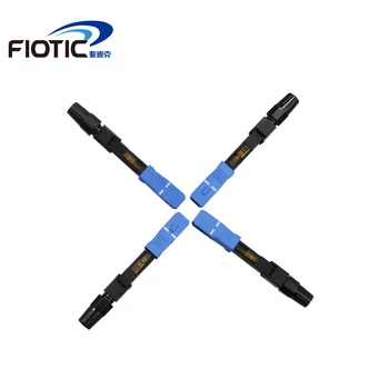 100VNT/box FTTH SC/UPC single-mode fiber optic SC UPC greita jungtis ekonomiškas Pluošto Optiniai Greitas Jungtis