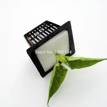10X Black kvadratinėmis Puodą Ju Taurės Krepšelį + Klonas Klonavimo Apykaklės Putų Įterpti Hydroponic Augalų Lapinių Daržovių Auginti D 43*43mm