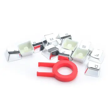 12 Translucidus Apšvietimu Keycaps Su Pagrindiniais Kamščiatraukis Mechaninių Klaviatūrų Dėvėti, Atsparus Galvanizavimo Keycaps