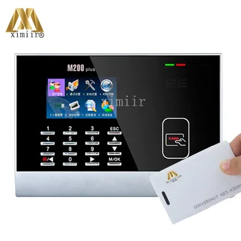 125KHZ ID kortelės M200 smart card laiko lankomumo abroad su TCP/IP USB RS232/485 komunikacijos