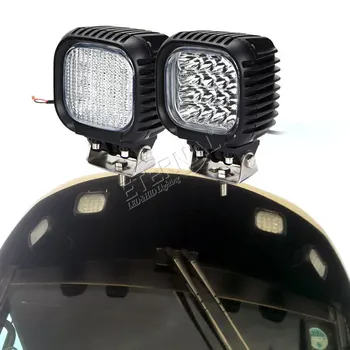 12pc 48W led darbo šviesos žibintai ant traktoriaus lengvųjų, sunkvežimių priekabos, automobilių 