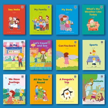 12pcs/set 0-8 Metų, anglų kalba, Knygos Vaikams, Kūdikių Mokytis anglų kalbos Knygelėse Paveikslėlių Knygų Vaikams Švietimo Vaikų Istorijos
