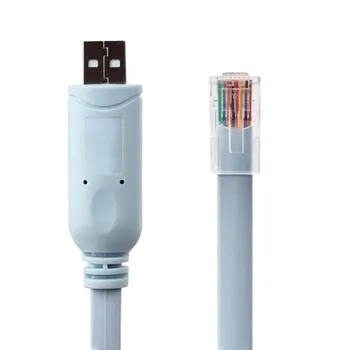 1pc FTDI 1,8 M USB Į RJ45 Jungiklis Valdymo Kabelis H3C Konsolės Prievadas Derinimo Kabelis DB9 Konsolės Kabelis 1Mbps