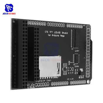 2.8 3.2 Colių TFT/SD Skydo Plėtros Valdybos Arduino MEGA 2560 LCD Modulis, SD Kortelių Plėtros Taryba