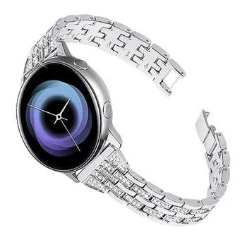 20/22mm Dirželis Samsung Galaxy Žiūrėti 42/46mm Nerūdijančio Plieno Kilpa Watchband Galaxy S2/S3/Aktyvus Band Apyrankė
