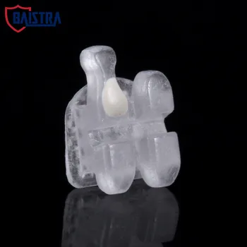 20 Vnt/Dėžutėje Dantų Keramikos Skliaustuose Ortodontinis Petnešos Tinklinio Bazė Roth/MBT .022/.018 Kabliukai 3 4 5