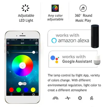 200W WiFi Šiuolaikinės RGB LED Smart Lubų Šviesos APP Pažangios Kontrolės 