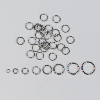 200pcs/lot 4 5 6 8 10 mm, Nerūdijančio Plieno, Šokinėti Žiedai Split Žiedai Jungtys 