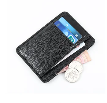 2020 Mini piniginės dvipusis vyrų kredito kortelė, krepšys, piniginė, vairuotojo pažymėjimas paketo kortelės turėtojas Odos piniginės 