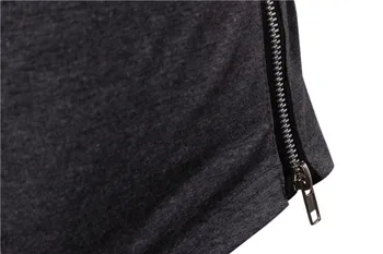 2020 Naujas mens ruožas fitneso vyrų ninja vienodas gobtuvu ilgomis rankovėmis T-shirt 