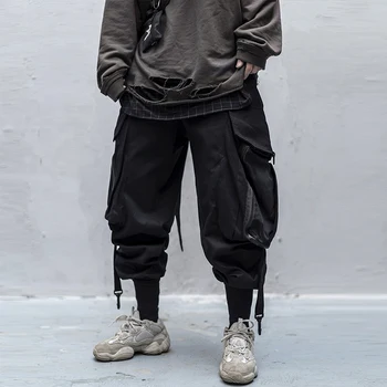 2020 Siuvinėjimo Kišenės Krovinių Kelnės Vyrams/Moterims, Hip-Hop Vyriškos Kelnės Mens Poilsiu Atsitiktinis Streetwear Kelnės