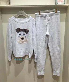 2020 m. Japonijos gp soft sleepwear šuo ir triušis su akių pleistras pižama komplektas