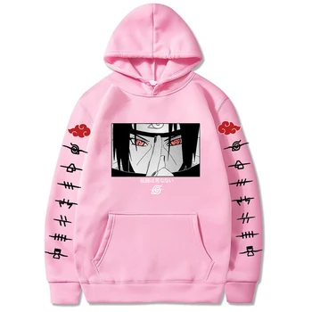 2020 mados naruto Hoodies Streetwear itachi puloveris Palaidinukė Vyrų Mados rudens-žiemos Hip-Hop hoodie megztinis