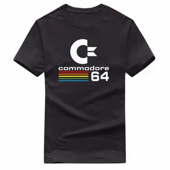 2020 metų Vasaros Commodore 64 T Shirts C64 SID Amiga Retro 8 bitų Ultra Cool Dizaino Vinilo T-shirt Mens Drabužių Su trumpomis Rankovėmis