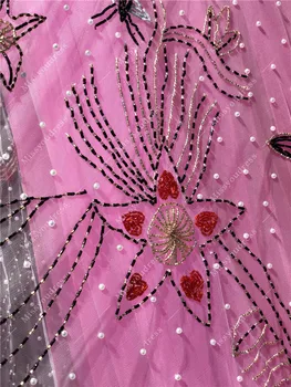 2020 вечерние платья Realios Nuotraukos Rose Pink Sunkiųjų Karoliukai V-kaklo-line Grindų Ilgis Prom Šalis Nuotakos Šokių Vakaro Suknelės