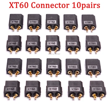 20pcs(10 porų) Aukštos Kokybės XT30 XT30U XT60 XT60H XT60L XT60PW XT90 XT90S Jungties kištukas Baterija quadcopter multicopter