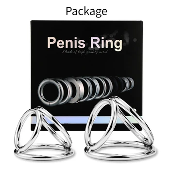 2Size Vyrų Masturbator Gaidys Žiedas Gali Pasirinkti Mangano Plieno Varpos Žiedai Nedelsiant Metalo Skaistybės Sveikatos Įdomus Laimingas Fetišas Vyrai