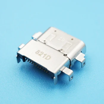 2vnt/daug Lenovo E590 E480 Nešiojamas USB Duomenų Įkrovimo Kroviklis Uosto Uodega Kištukas Micro USB Lizdas Vidaus Jungtis Pakeitimo