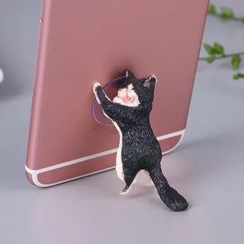 2vnt/maišas Naujas Mielas Animacinių filmų Atsitiktiniai Gyvis Katė Lėlės Mobiliojo Telefono Laikiklis Kačiukas Kūrybos Dovana Žaislas