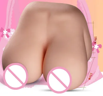 3 1. Realus Didelis Krūties Seksuali lėlė Moterų Užpakalis Masturbuojantis Žaislai, Minkšti Užpakalis Analinis Vagina Pussy Vyrams Sekso Žaislai Sekso Produktas