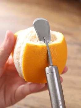 304 nerūdijančio plieno, greipfrutų, apelsinų skustukas šveitimas orange artefaktas pjovimo peilis greitai nulupti apelsinų lupimo įrankis