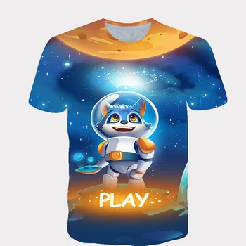 3D Berniukai Sonic the Hedgehog Spausdinti Merginos, Juokingi marškinėliai Kostiumas Vaikams 2020 metų vasaros Drabužiai Vaikams, Drabužiai Kūdikiams Tshirts street