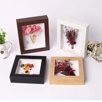 3D Foto Rėmelis Tuščiaviduriai Gylis 3cm Gėlių,Augalų,Ženkliukai, Medaliai,Bilietai Ir Nuotraukos Dispaly, Shadow Box 