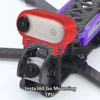 3D atspausdintas TPU Mount Sistema Insta360 EITI Sporto kamera FPV Lenktynių Drone Quadcopter dalys