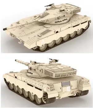 3D puzzle popieriaus pastato modelis žaislas pasaulyje didžiosios architektūra, Merkava Pagrindinis Tankas Izraelio MK2 karinių automobilių rankų darbo dovana
