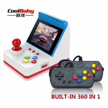 3inch 8 bitų Nešiojamųjų Retro Mini Arcade Stotis Delninis Žaidimų Konsolės Built-in 360 Vaizdo Žaidimų Klasikinės Šeimos TV Žaidimų Konsolę