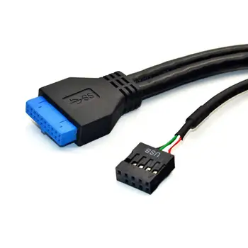 5.25 colio 19 Pin 2 USB 3.0+4 USB 2.0+Optinis įrenginys Greitas Įkroviklis Priekinis Skydelis Įrengtas Su Aukštos kokybės 125x85x18.5mm