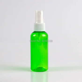 50 vnt Kosmetikos Konteineris Plastikinis Žalias Rūkas Purškimo Butelis 6 techniniai duomenys Makiažas Purkštukai Mėginio Dažų Purškimo Daugkartiniai Butelis