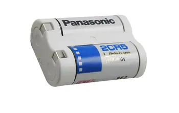 8pack/daug Nauja originali Baterija Panasonic 2CR5 6 V 1500 mah Ličio Baterija Fotoaparatas neįkraunamų Baterijų 2 SP5