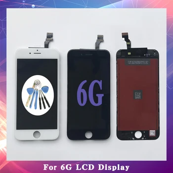 AAA Kokybės iPhone 5 5G 5C 5S LCD Ekranas Jutiklinis Ekranas skaitmeninis keitiklis Asamblėjos iPhone 6 6G / 6 Plius 6Plus Su Įrankiais