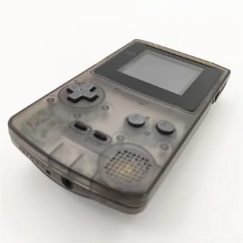 Aišku, Juoda, Restauruotas Game Boy Konsolės GBC Konsolės Su Backlight LCD su foniniu Apšvietimu Mod Konsolės Ir Žaidimo Kortelės