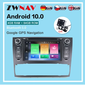 Android 10.0 4+64G Automobilio Radijo, GPS Navigacija BMW E90 E91 E91 E92 E93 2005-2012 M Multimedijos Grotuvas Radijas stereo Galvos Vienetas dsp