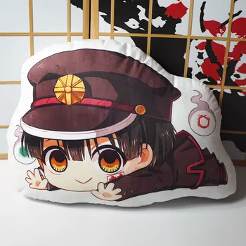 Anime Tualetas Privalo Hanako Kun Pav Žaislai Yugi Amane Nene Yashiro Minamoto Kou Pliušinis Lėlės Pagalvę 45*30cm Cosplay Dovanų