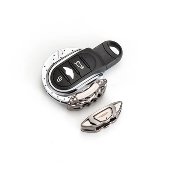 Aukštos Kokybės ABS JCW Stiliaus Automobilio Raktas Padengti Fob atveju key chain, mini cooper F55 F56 F57 F54 F60 jcw Plastiko