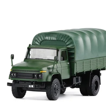 Aukštos kokybės karinių sunkvežimių Off-road lydinio modelis,die-casting garso ir šviesos traukti atgal modelio,surinkimo ir dovanos,nemokamas pristatymas