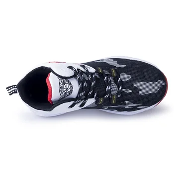 Aukštos viršų Jordan Krepšinio Batelius 2020 Naujas Paauglys neslidus Kvėpuojantis Berniukų sportiniai Bateliai Studentų Sneaker KidsTraining Boots32-40
