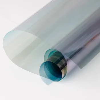 Auto, automobilių, namų, langų plėvelė, Chameleonas Vaivorykštinis Efektas Saulės atspalvis filmas 65%VLT Nano keramikos galss plėvelė Sun control anti-UV lipdukas