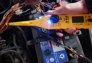 Automatinis Grandinės Testeris Multimetras Lempos Automobilių Remontas įrankis, 0V-380V testeris lempos Elektros energijos Detektorių ir Apšvietimo 3 1. geltona spalva